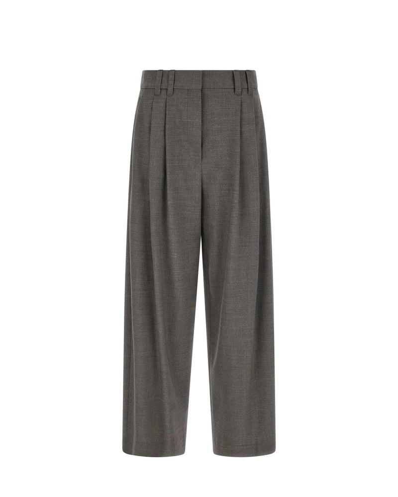 Brunello Cucinelli Trouser in gray, Virgin Wool