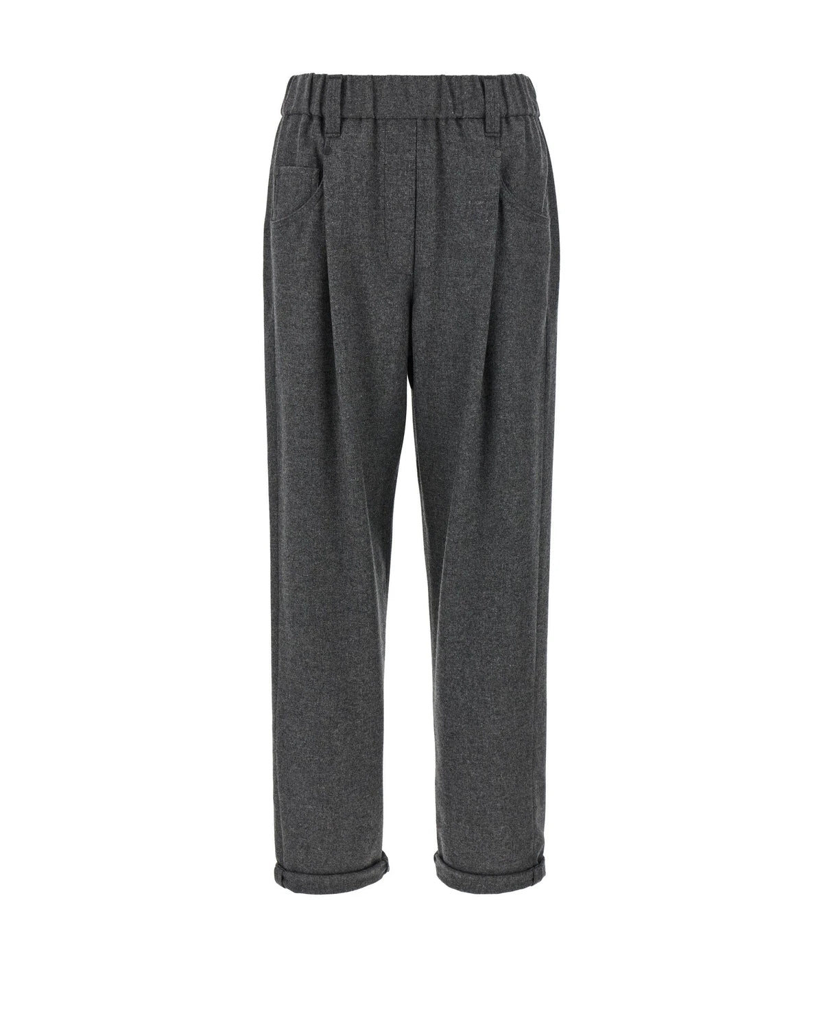 Brunello Cucinelli Trouser in gray, Virgin Wool