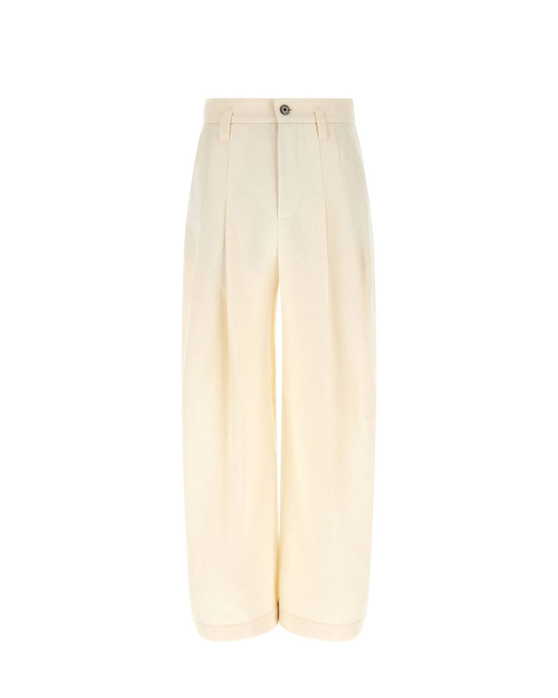 Brunello Cucinelli Trouser in white, Cotton