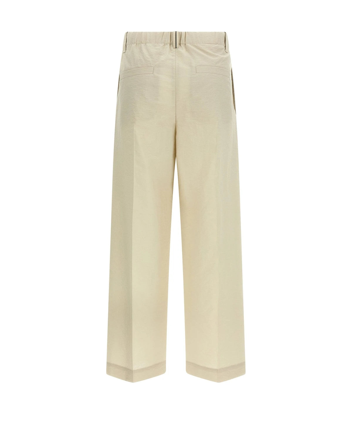 Brunello Cucinelli Trouser in white, Cotton — view 2