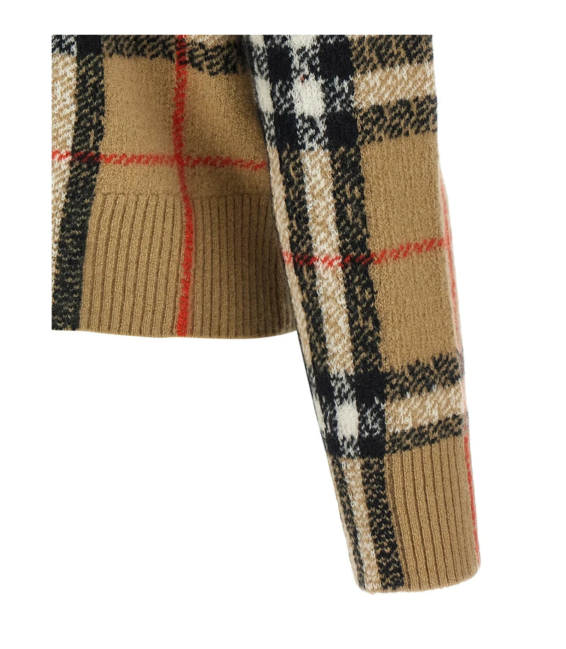 Burberry Cardigan in beige, Cashmere — view 4