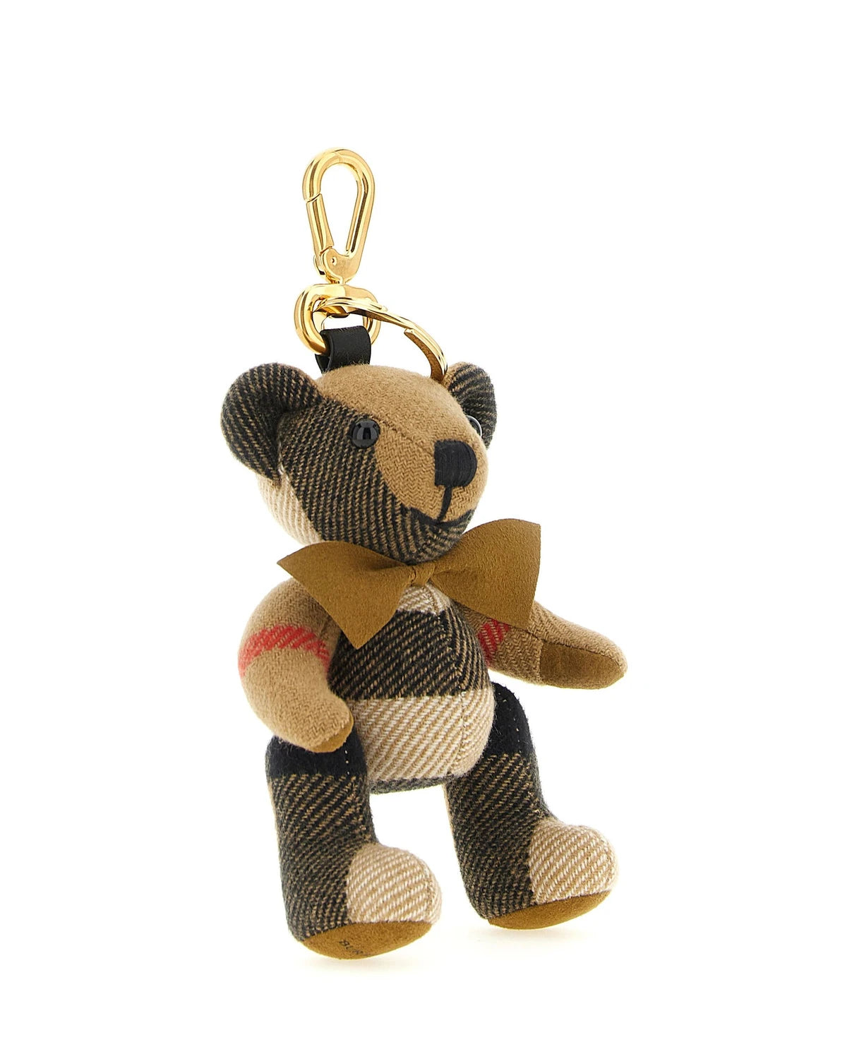 Burberry Keychain in beige, Cashmere — view 3