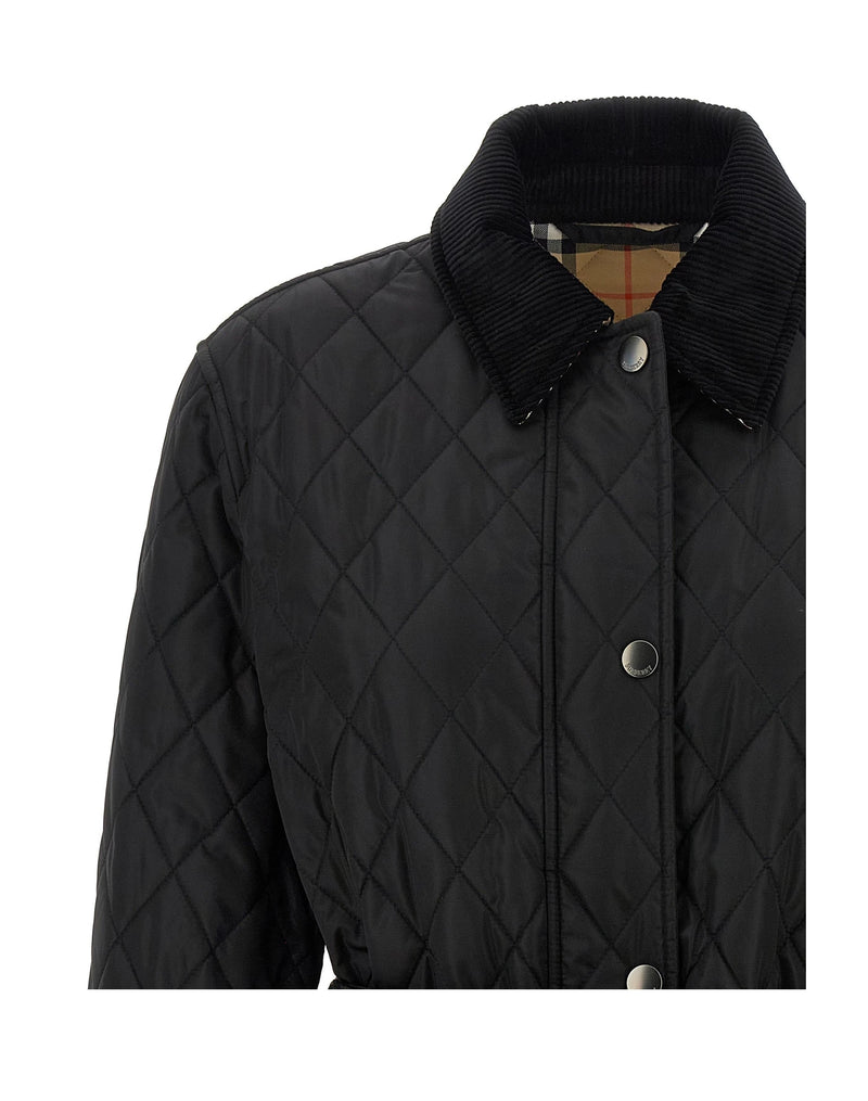 Burberry Overcoat in black, Polyamide — view 3