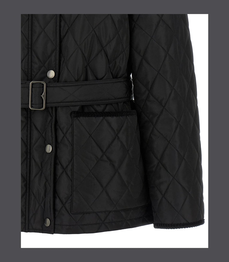 Burberry Overcoat in black, Polyamide — view 4