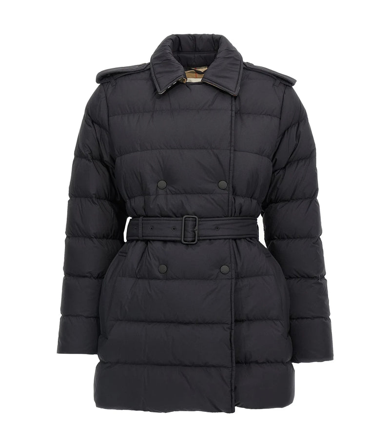 Burberry Puffer Jacket in black, Polyamide — view 2