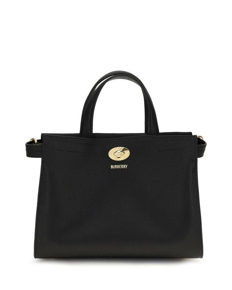 Burberry Satchel Bag in black, Cotton