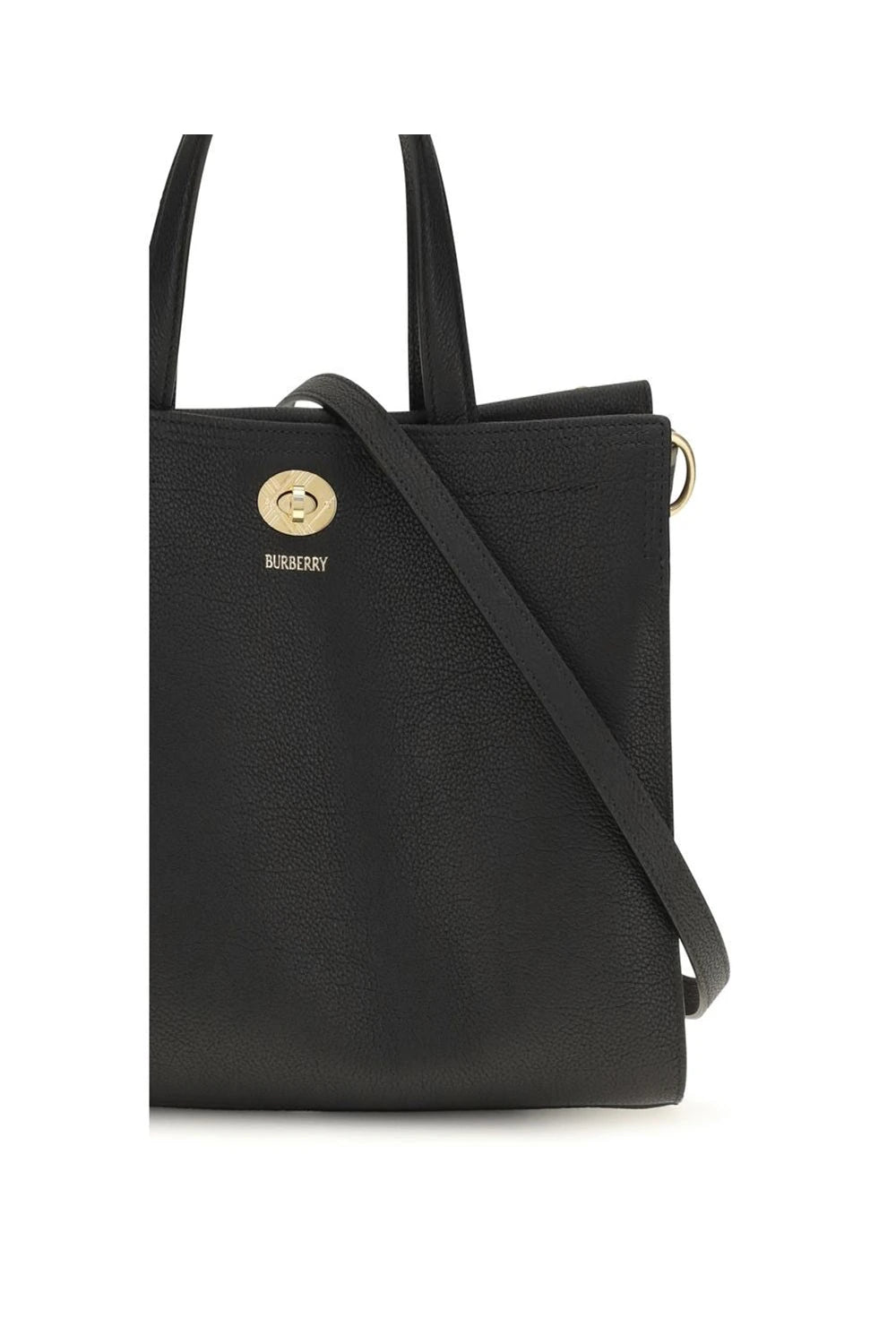 Burberry Satchel Bag in black, Cotton — view 4