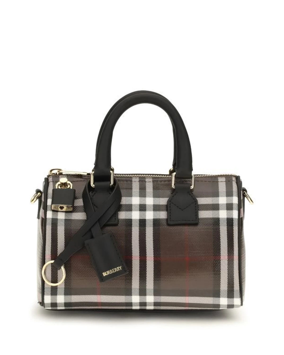 Burberry Satchel Bag in brown, Cotton