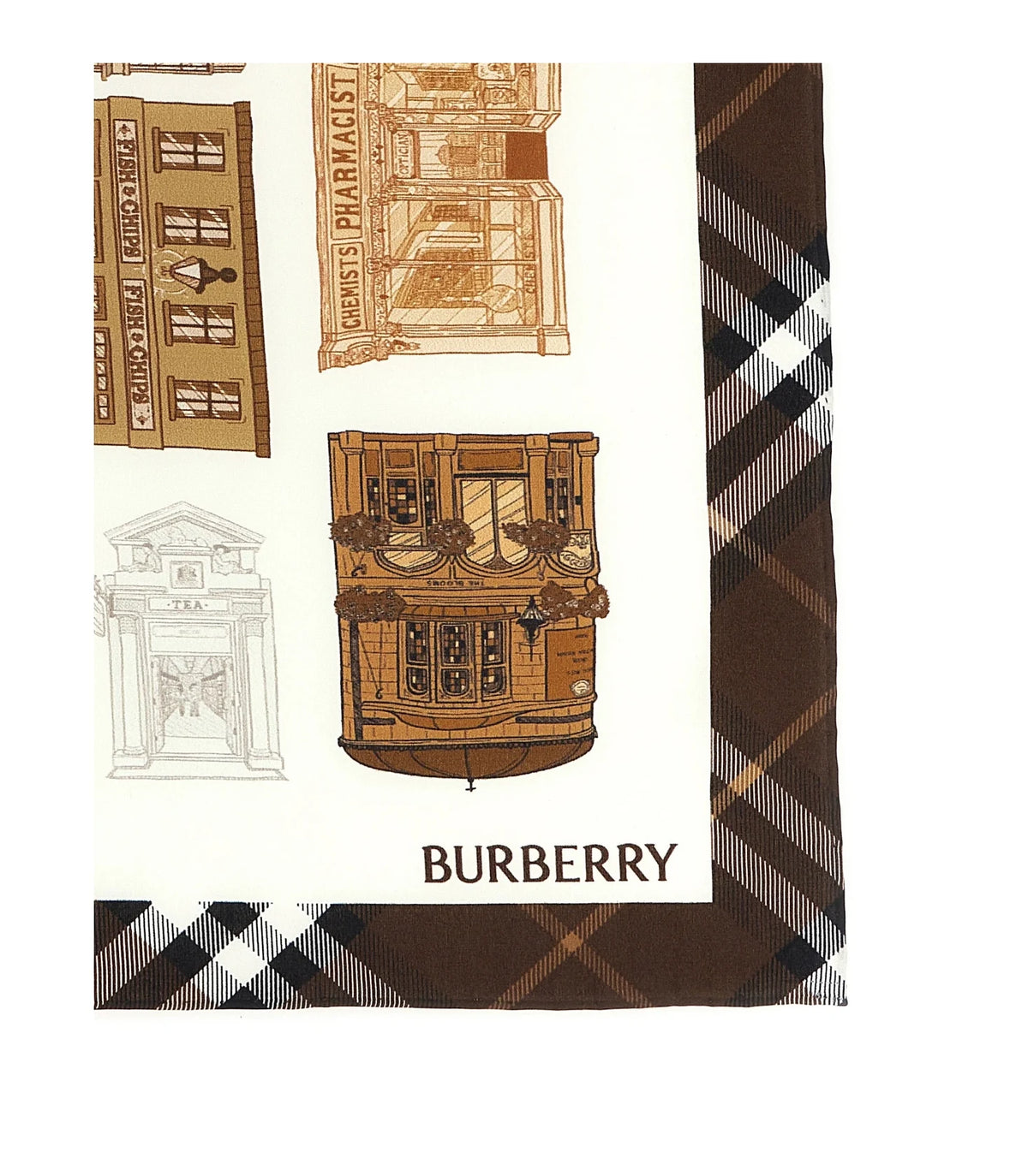 Burberry Scarves & Shawl in multicolor, Mulberry Silk — view 2