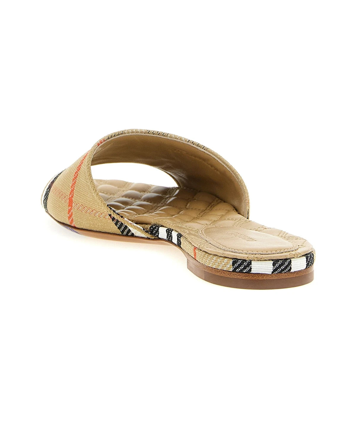 Burberry Slides in beige, Polyester — view 3
