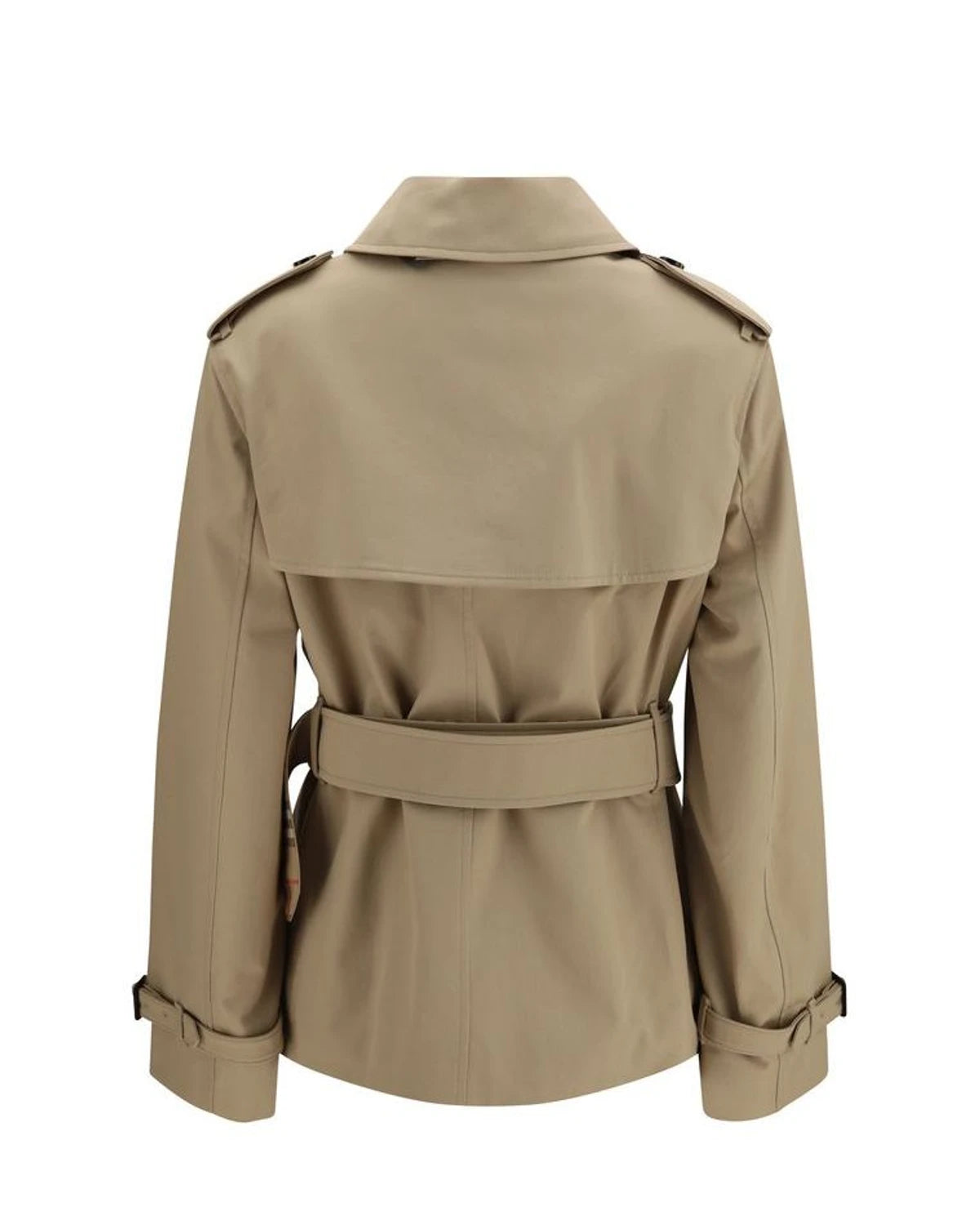 Burberry Trench Coat in beige, Cotton — view 2