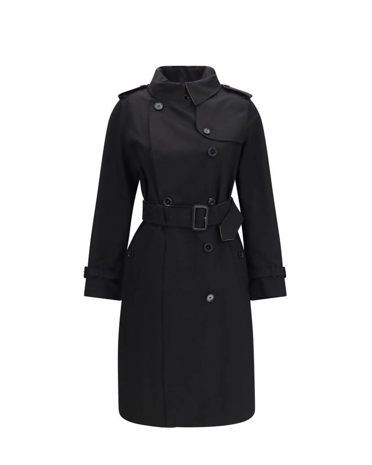 Burberry Trench Coat in black, Cotton