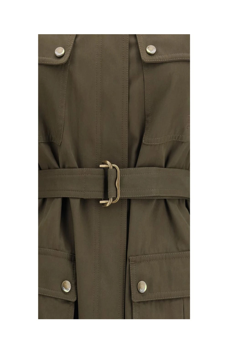 Burberry Trench Coat in brown, Cotton — view 3