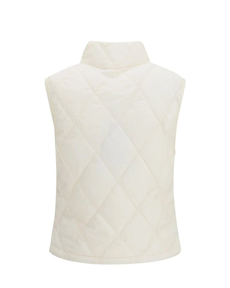 Burberry Vest in white, Polyester — view 2