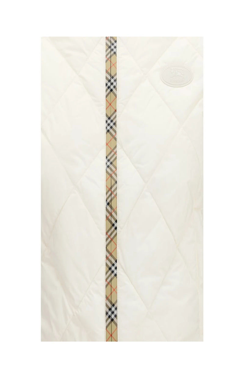 Burberry Vest in white, Polyester — view 3