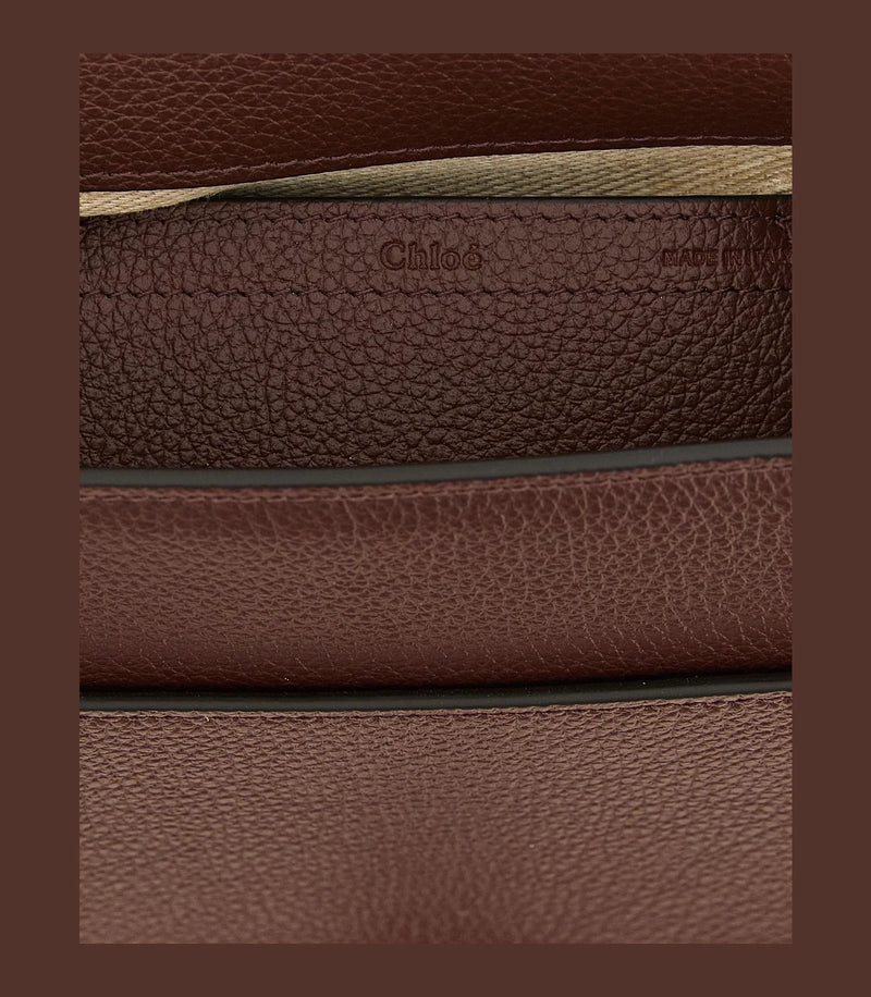 Chloé Cross Body Bag in brown, Calfskin Leather — view 4