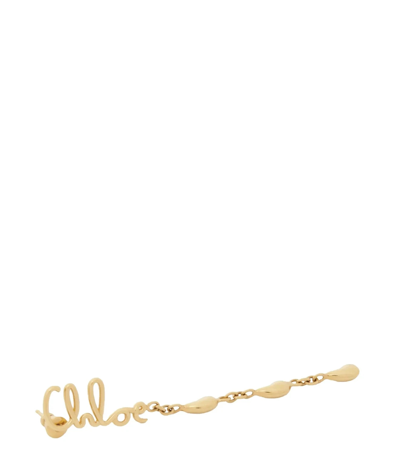 Chloé Earring in gold, Brass — view 2