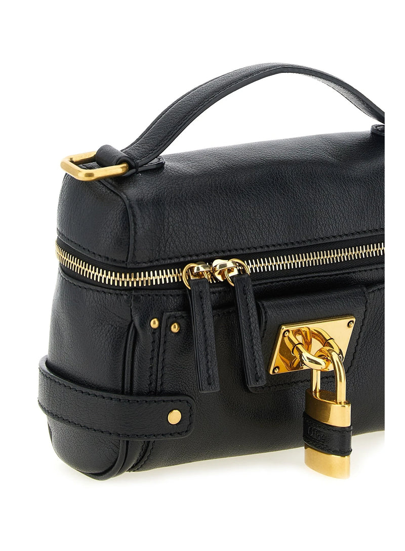 Chloé Shoulder Bag in black, Buffalo Leather — view 3