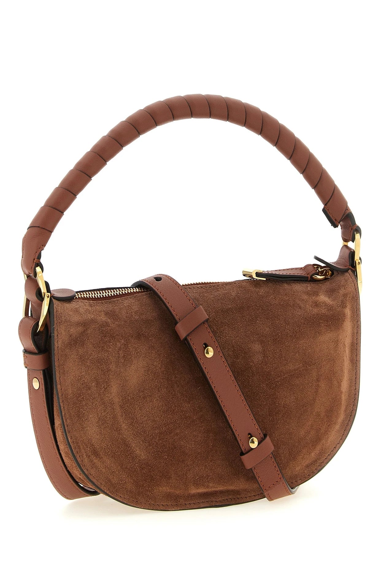 Chloé Shoulder Bag in brown, Calfskin Leather — view 2