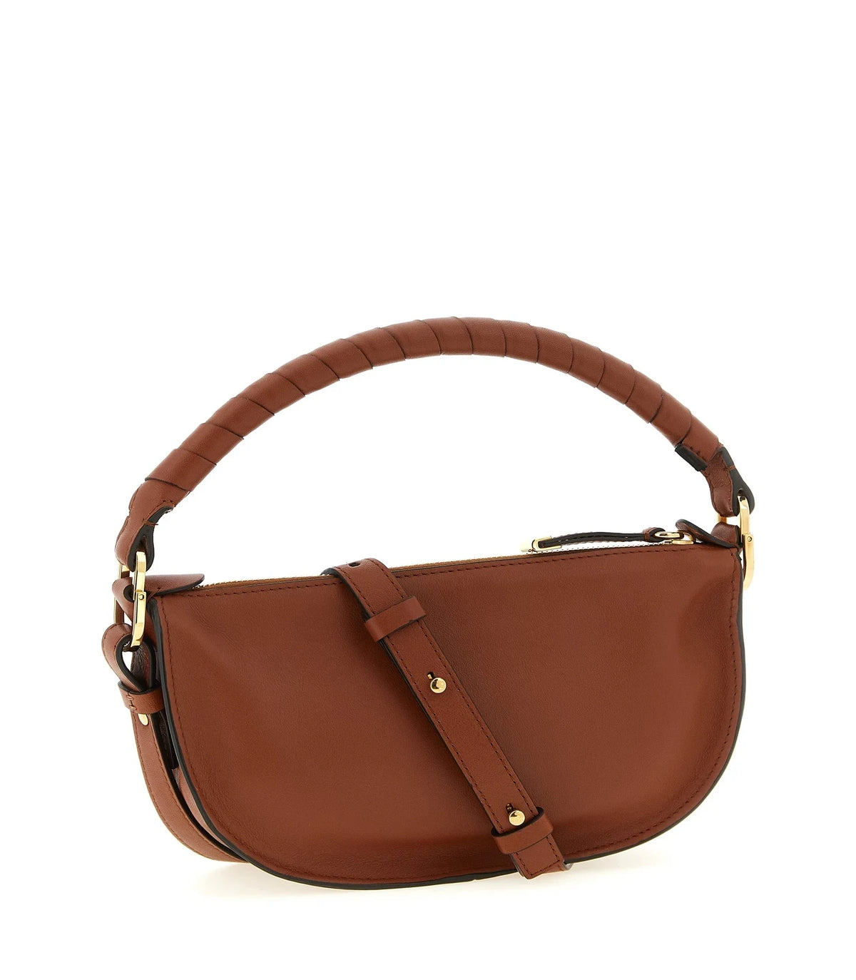 Chloé Shoulder Bag in brown, Calfskin Leather — view 2