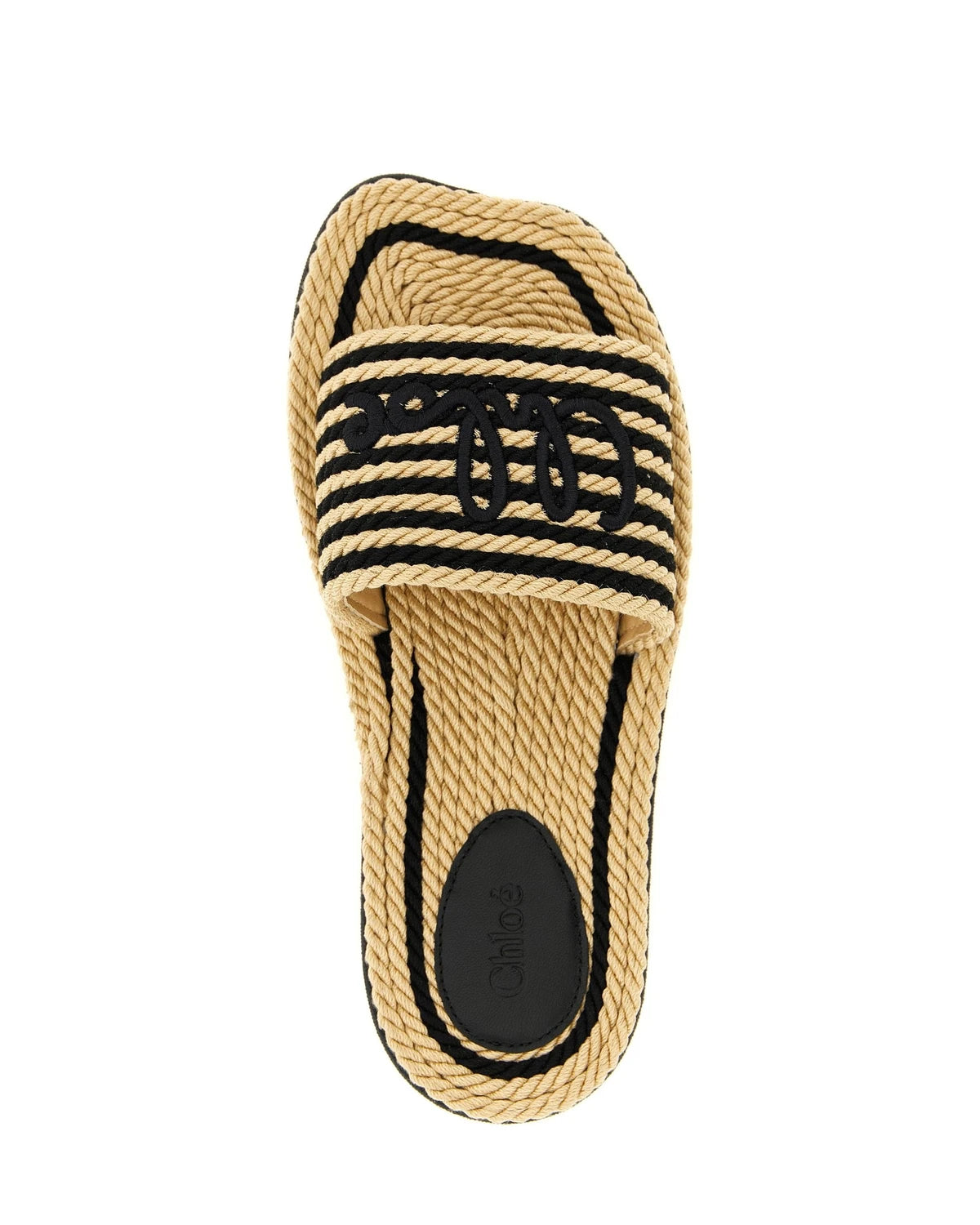 Chloé Slides in multicolor, Cotton — view 4