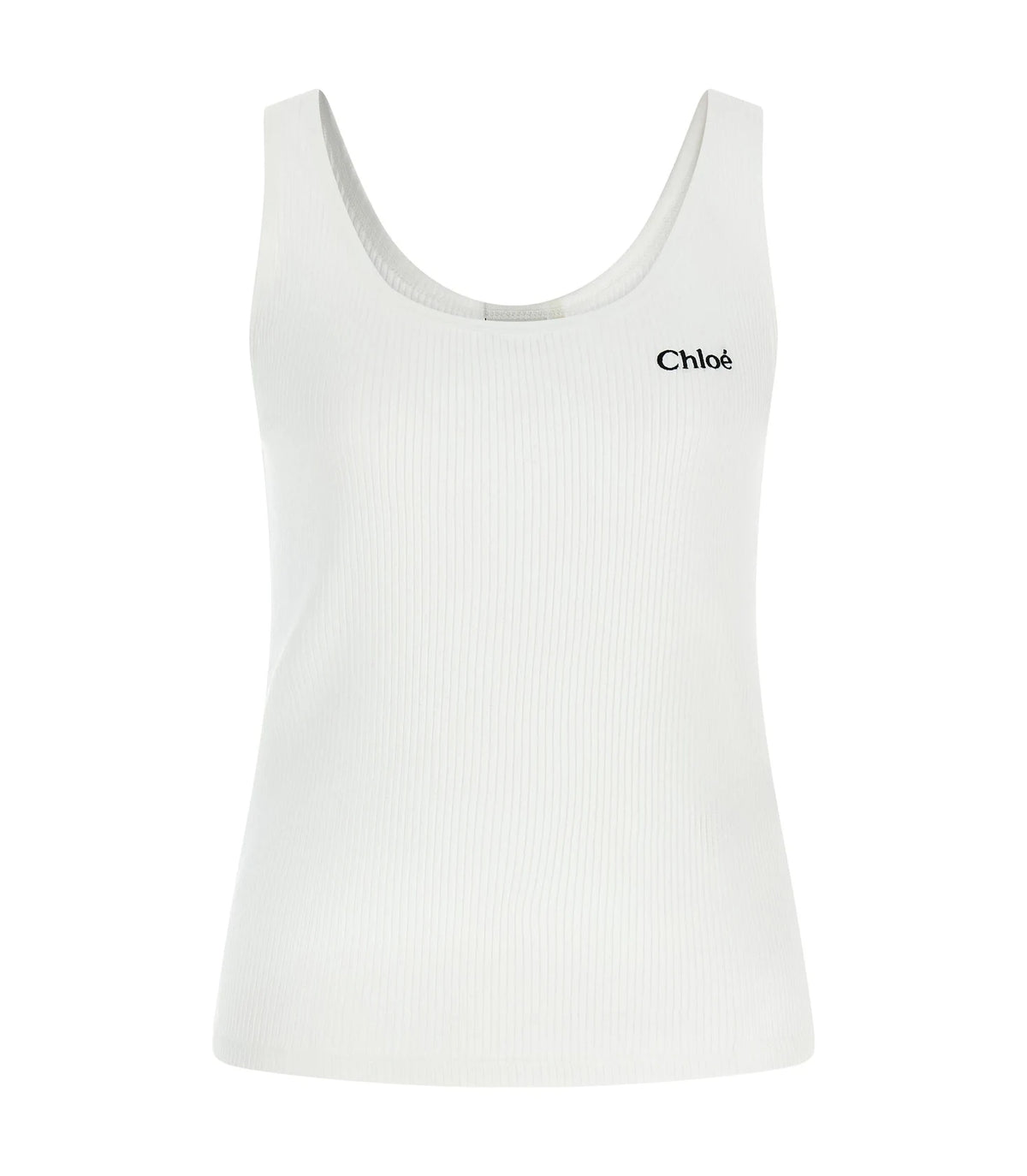 Chloé Tank Top in white, Cotton