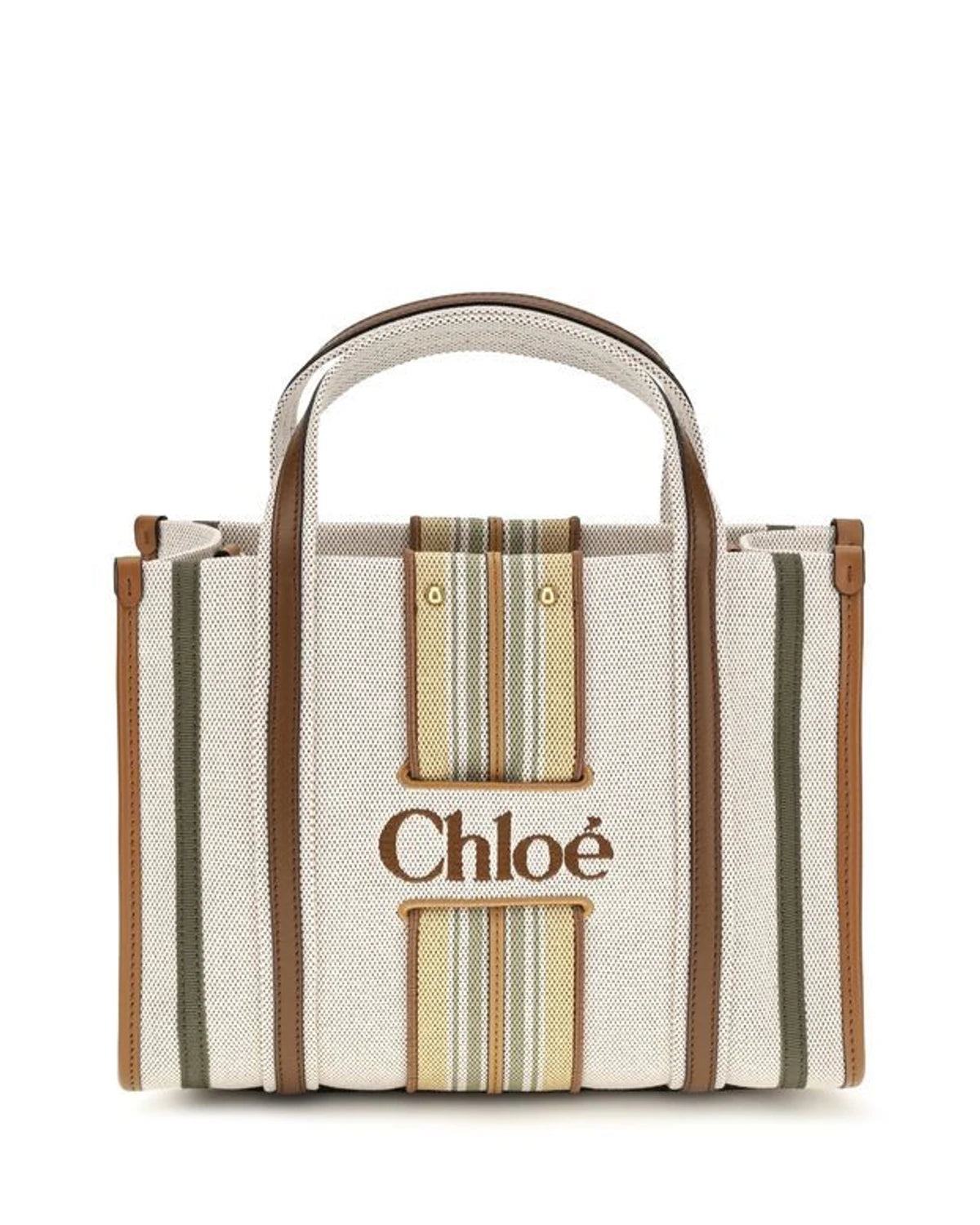 Chloé Tote Bag in beige, Cotton