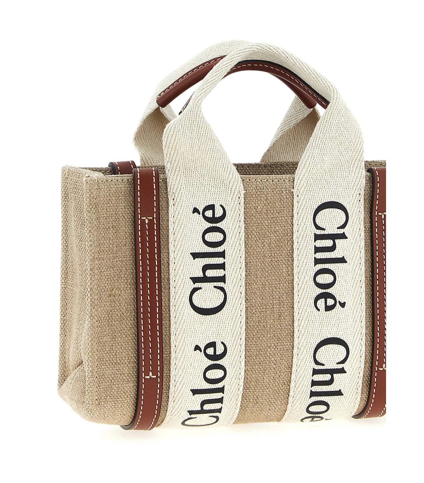 Chloé Tote Bag in multicolor, Calfskin Leather — view 3