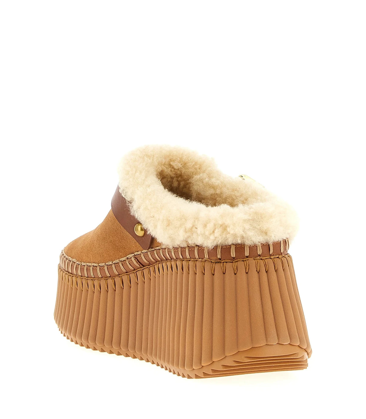 Chloé Wedges in brown, Cow Leather — view 3