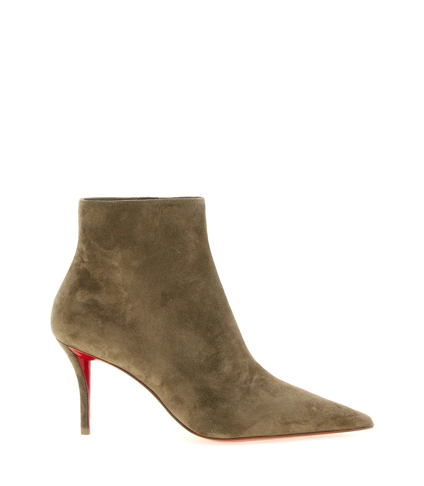 Christian Louboutin Ankle Boots in beige, Calfskin Leather