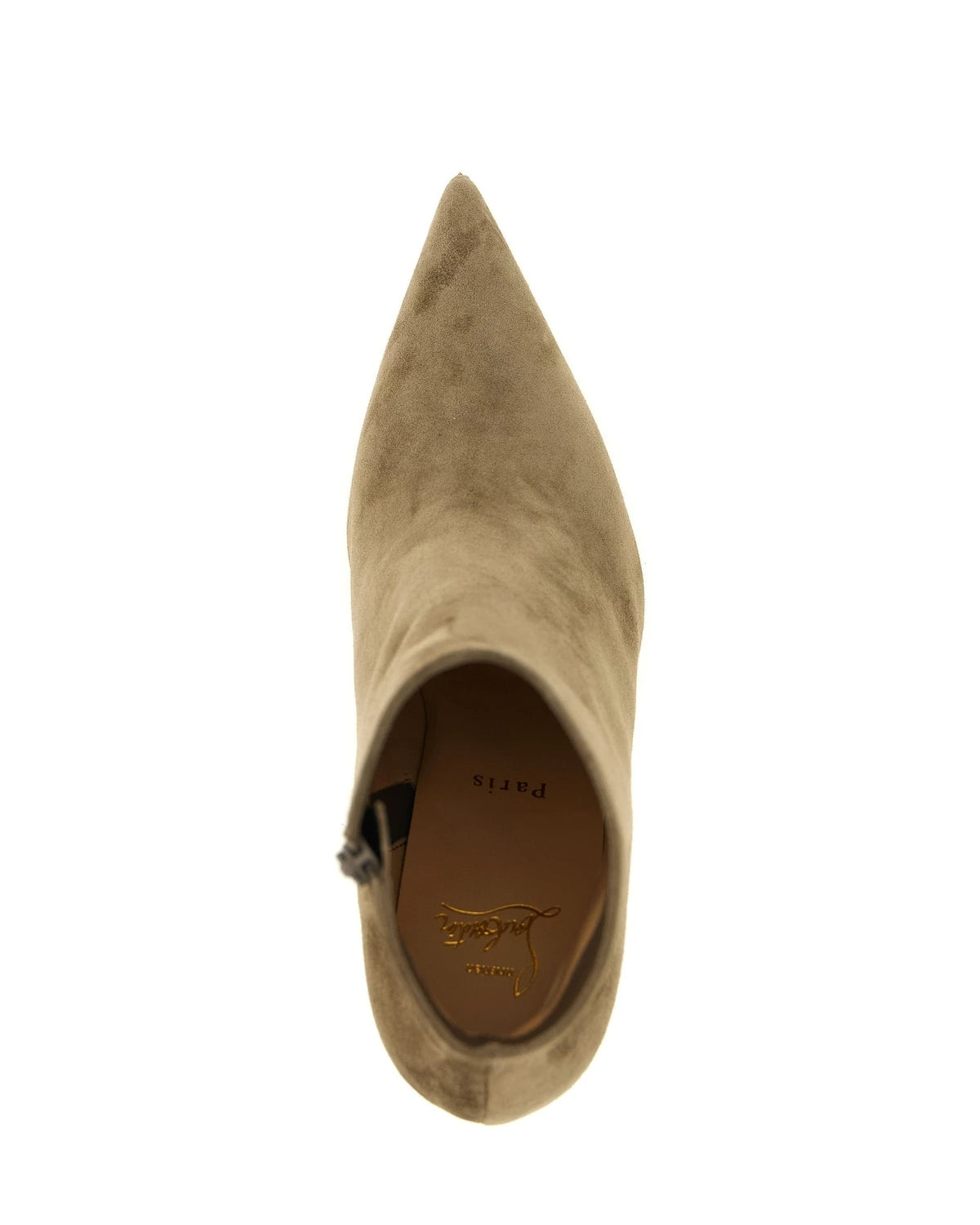 Christian Louboutin Ankle Boots in beige, Calfskin Leather — view 4