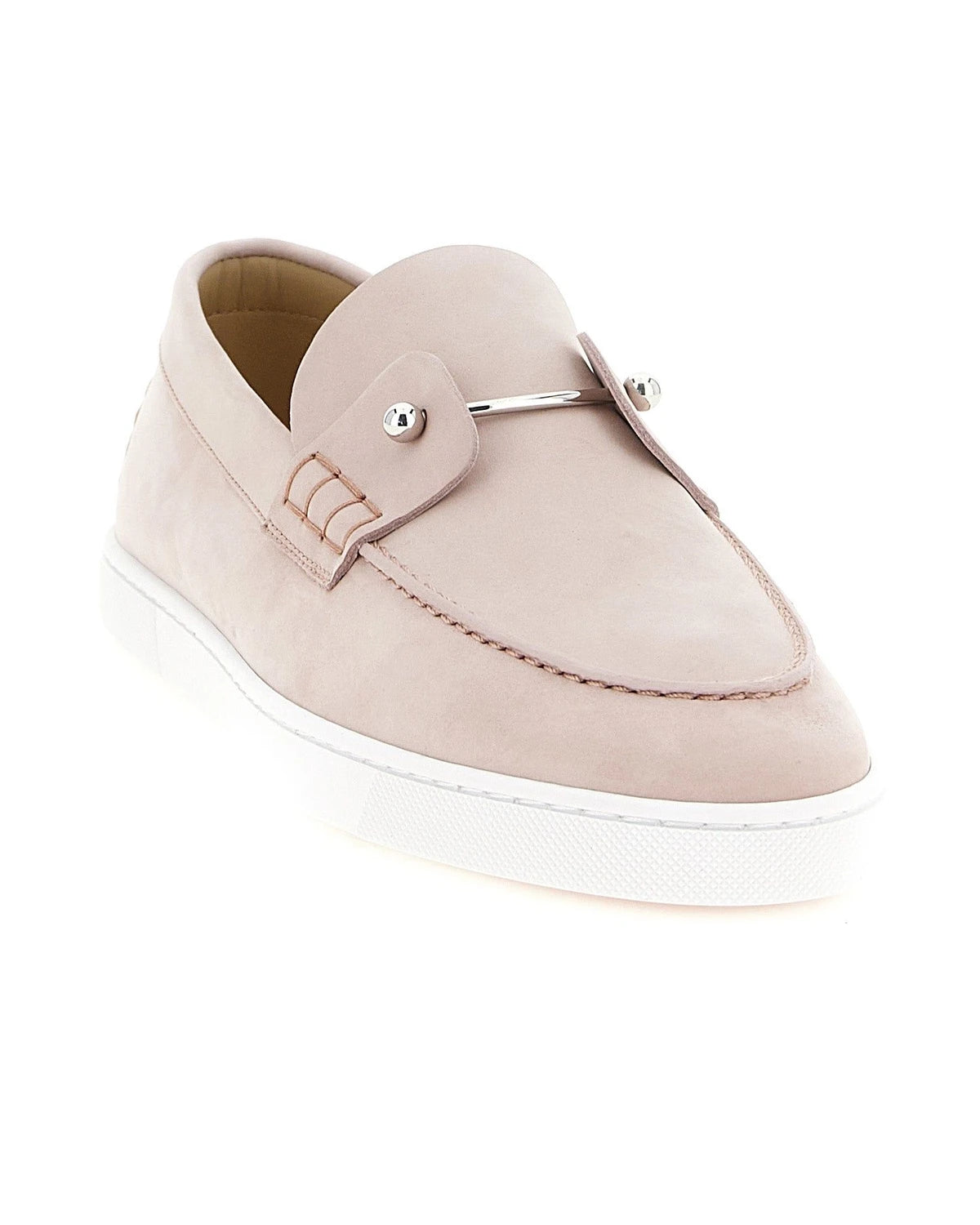 Christian Louboutin Loafers in pink, Calfskin Leather — view 2