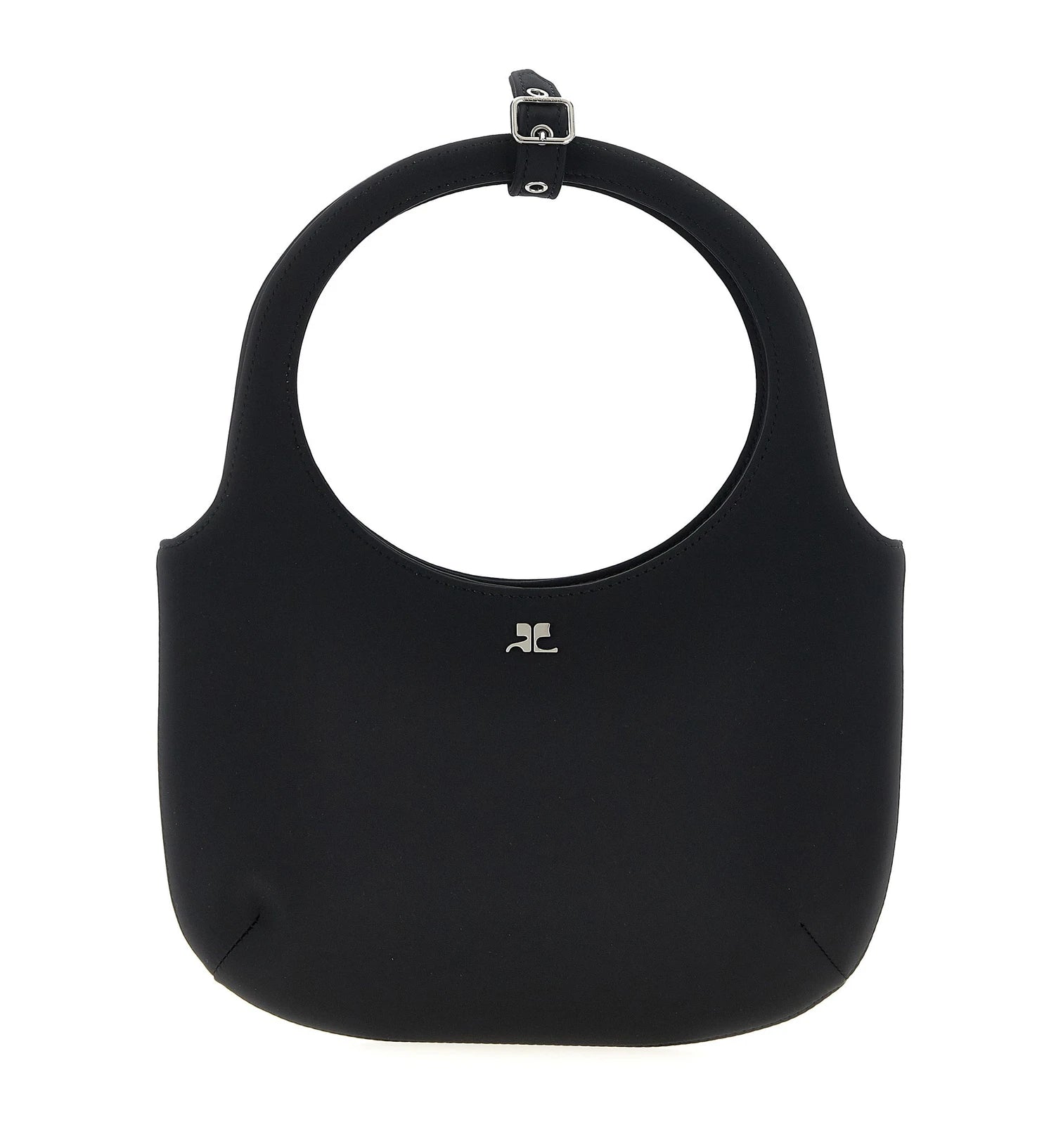 Courrèges Shopper Bag in black, Polyester