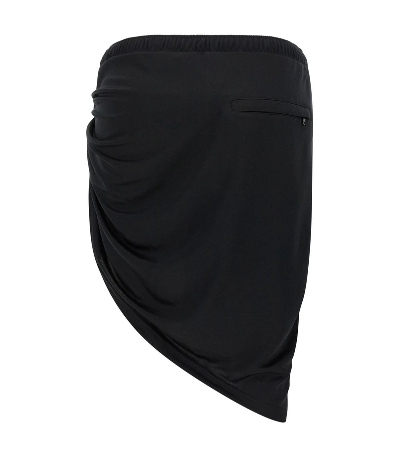 Courrèges Skirt in black, Polyester — view 2