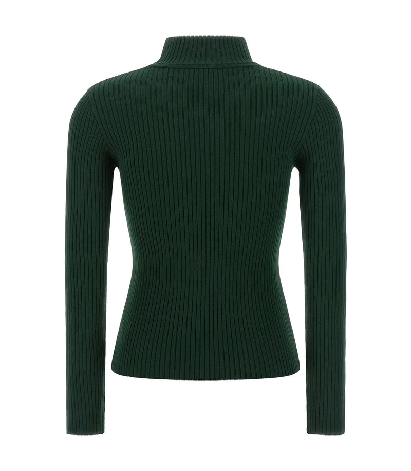 Courrèges Sweater in green — view 2
