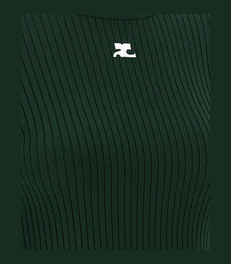 Courrèges Sweater in green — view 4