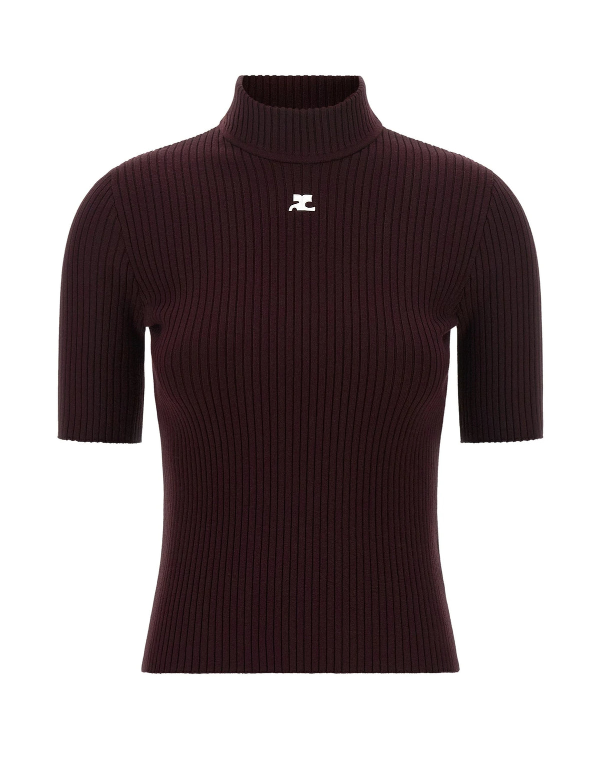 Courrèges Sweater in red, Viscose