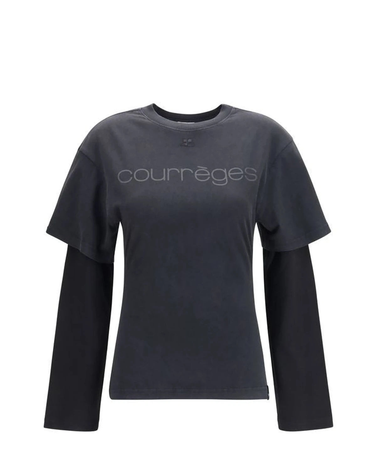 Courrèges Black T-Shirt