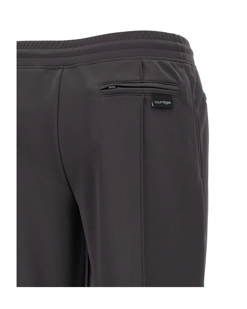 Courrèges Trouser in gray, Polyester — view 4