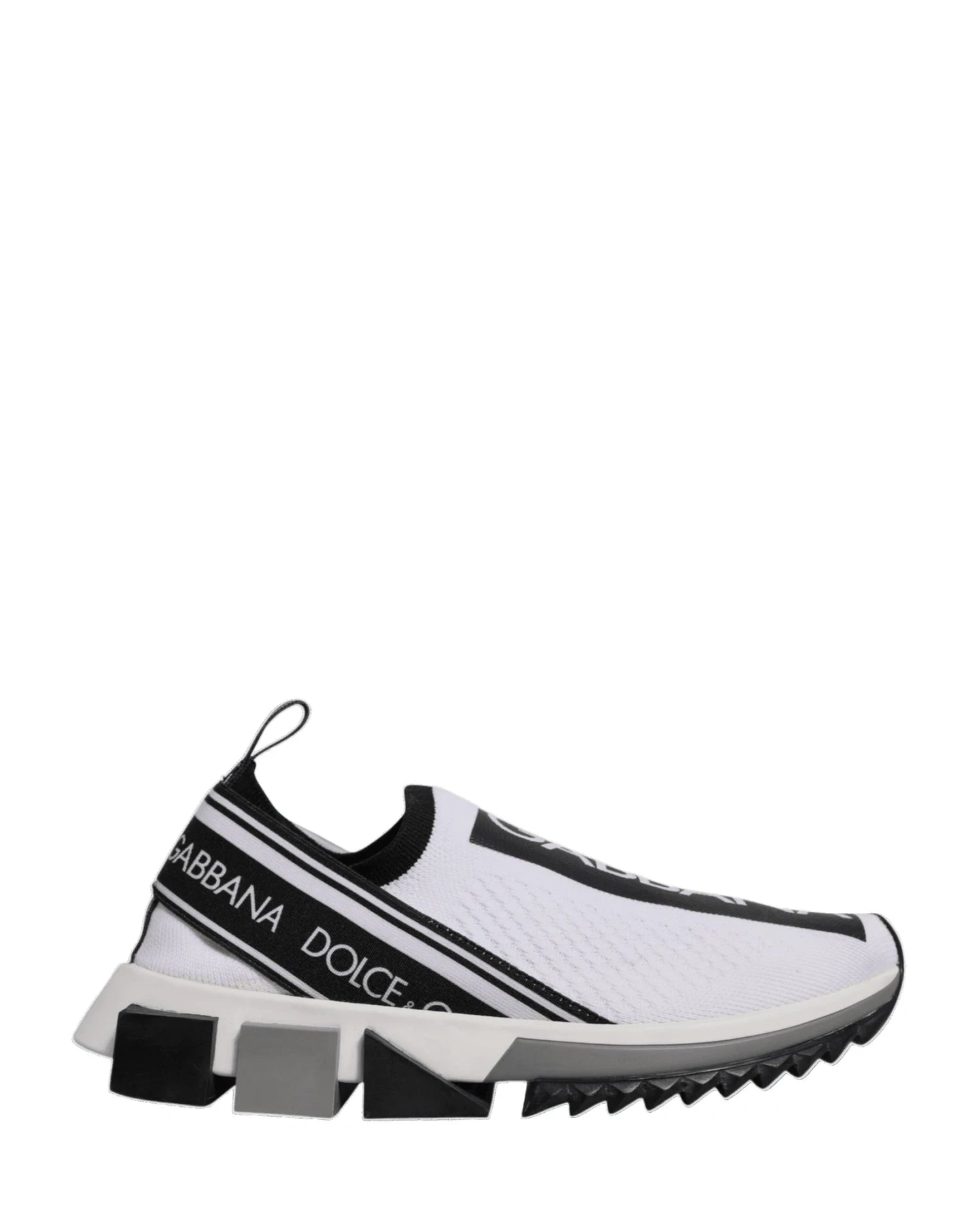 Dolce & Gabbana Black Slip On Sorrento Sneakers Shoes Sneakers