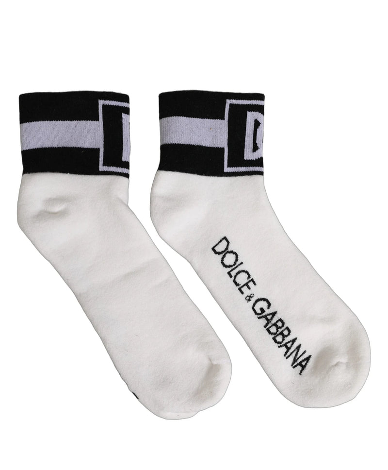 Dolce & Gabbana Ankle Sock in white — view 2
