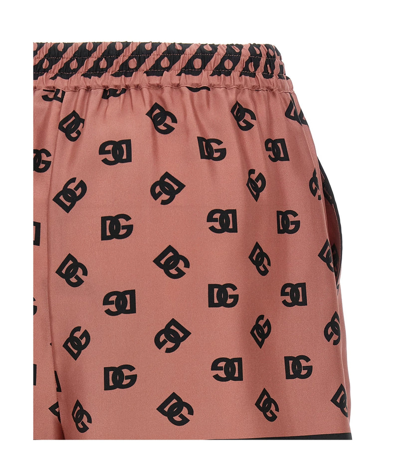 Dolce & Gabbana Bermuda in pink, Silk — view 4