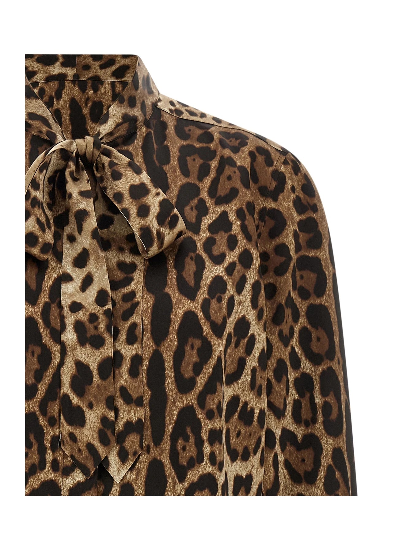 Dolce & Gabbana Blouse in brown, Silk — view 3