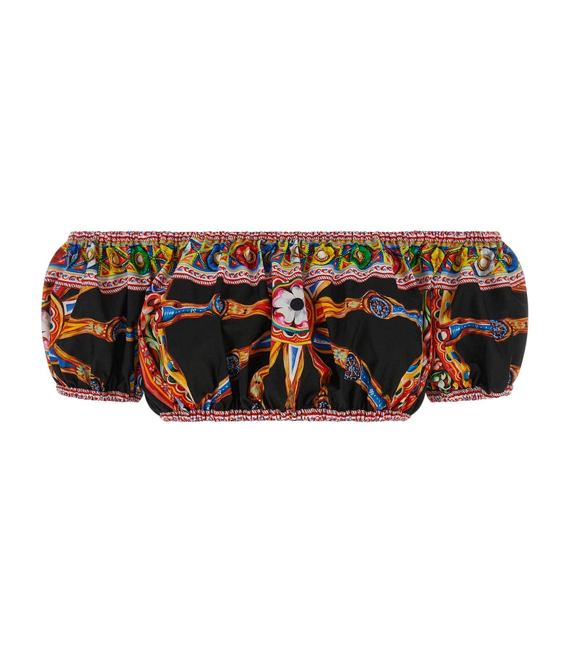 Dolce & Gabbana Blouse in multicolor, Cotton