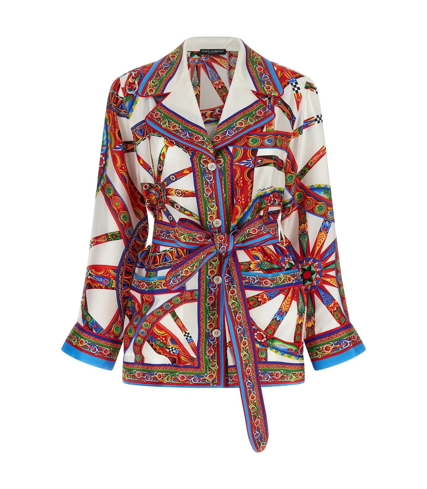 Dolce & Gabbana Blouse in multicolor, Silk