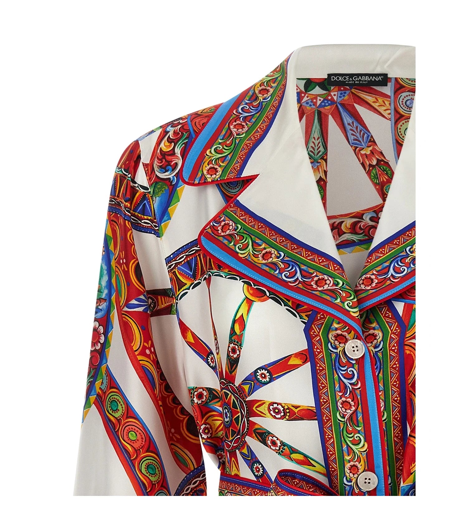 Dolce & Gabbana Blouse in multicolor, Silk — view 3