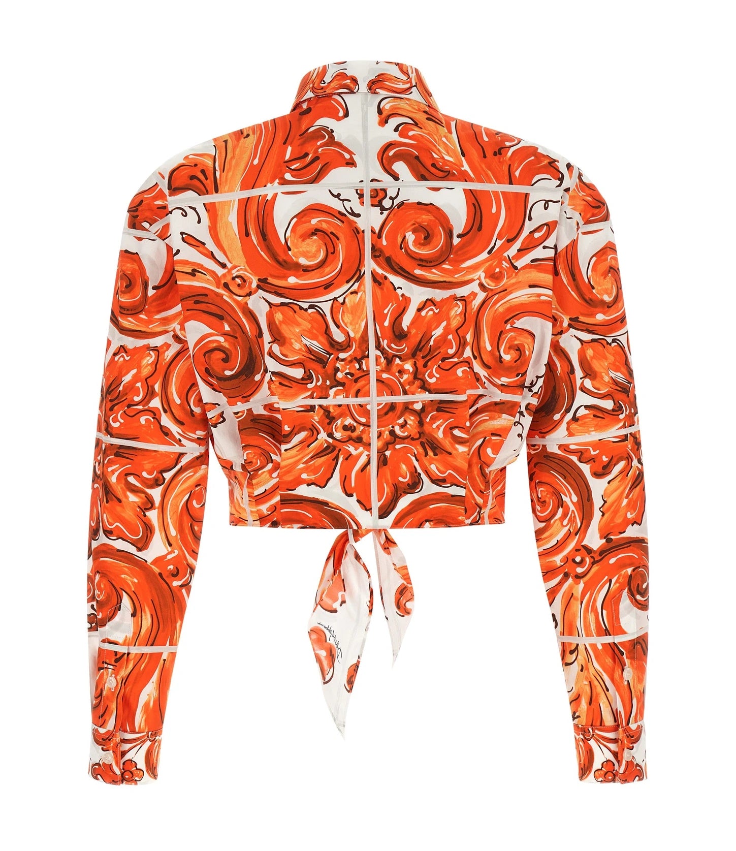 Dolce & Gabbana Blouse in orange, Cotton — view 2