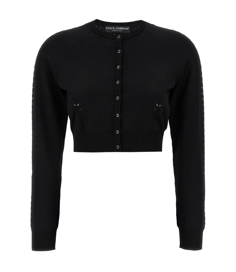 Dolce & Gabbana Cardigan in black, Viscose