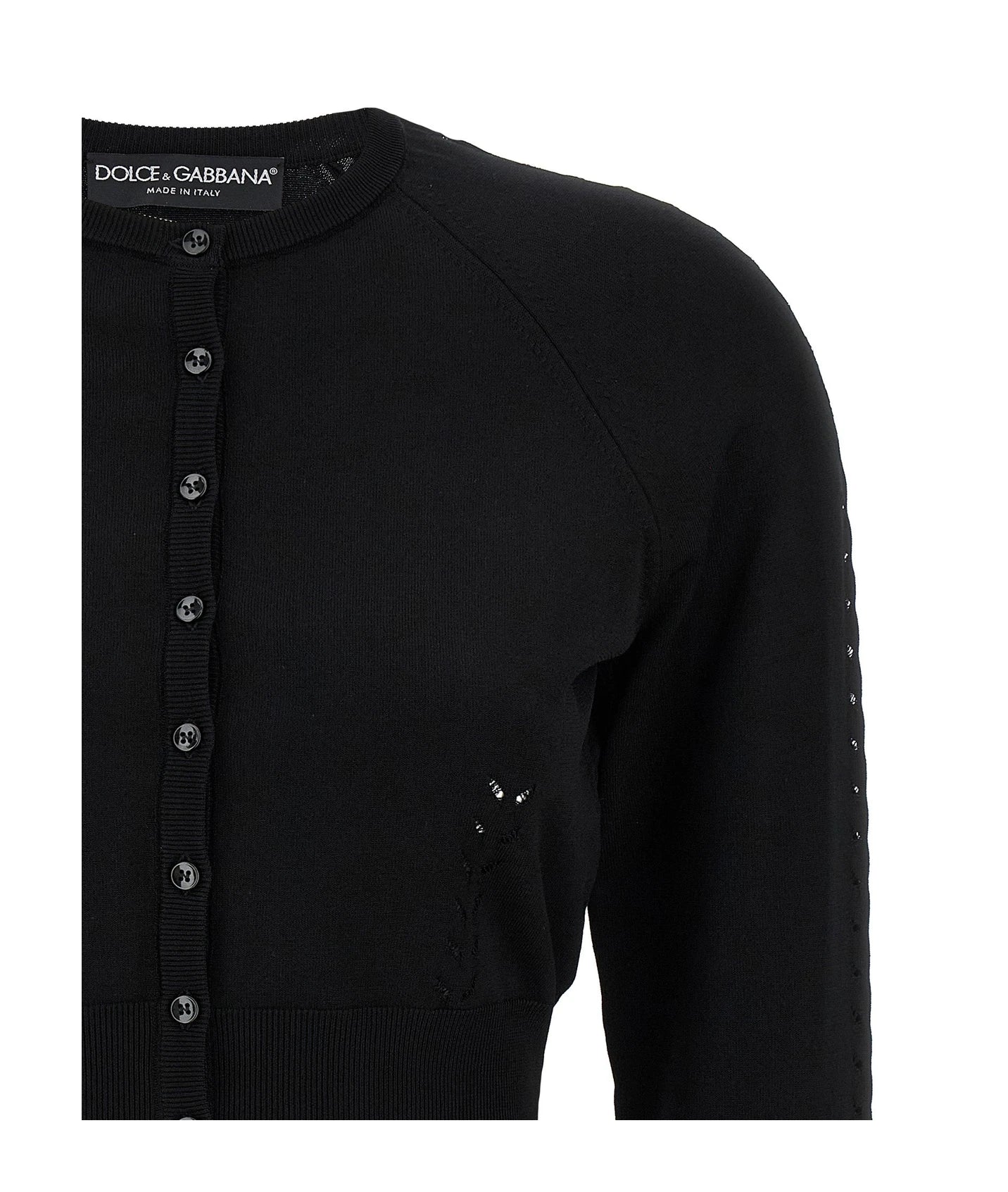 Dolce & Gabbana Cardigan in black, Viscose — view 3