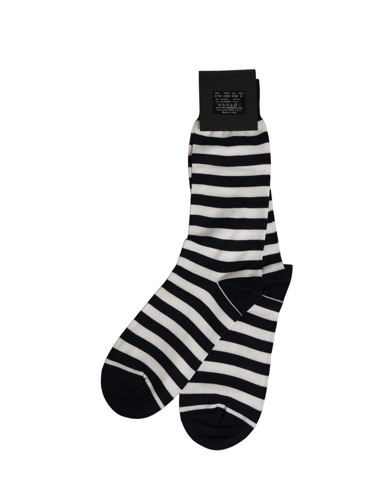 Dolce & Gabbana Crew Sock in black, Cotton — view 4